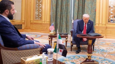 SYRIA US JAULANI TUMP