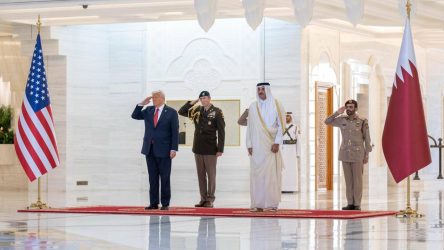TRUMP USA QATAR TAMIM 09