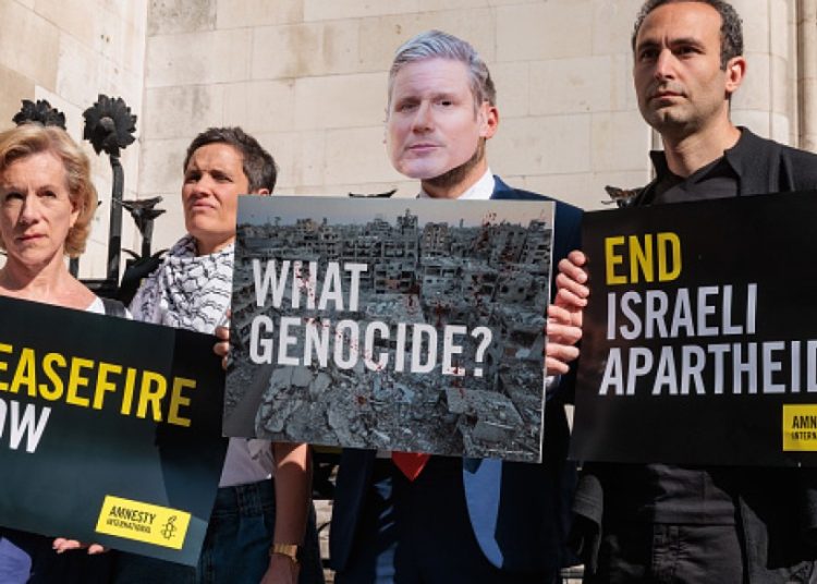 UK ISRAEL genocide
