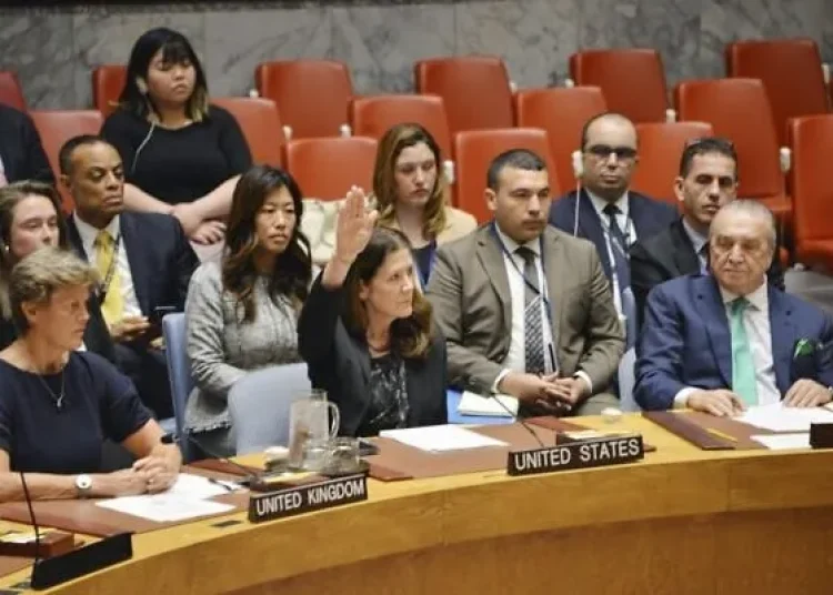 UN sec USA ISRAEL