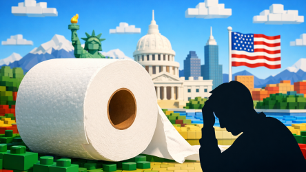 US toilet paper
