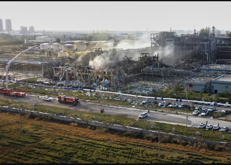 china chemichal blast