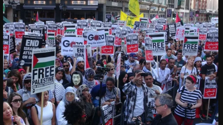 demo gaza