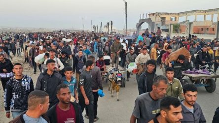 gaza food distribution