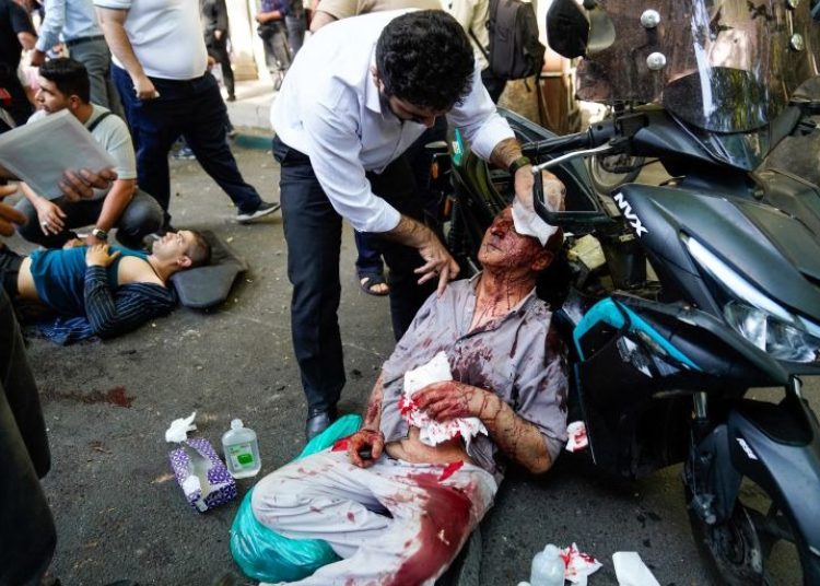 iran attack israel iran man injured iran attack israel iran man injured