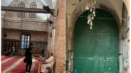 iran israel attack aqsa closed