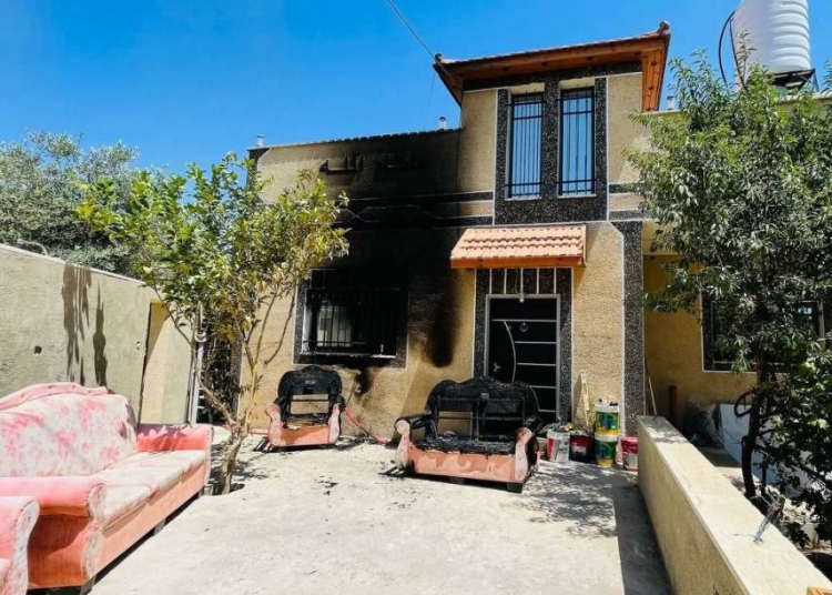 israel jews arson fire westbank