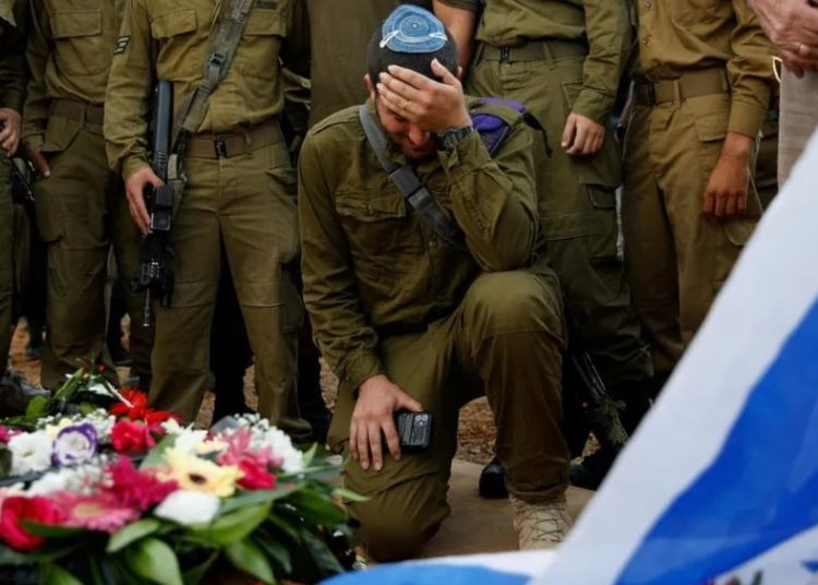 jew crying funeral