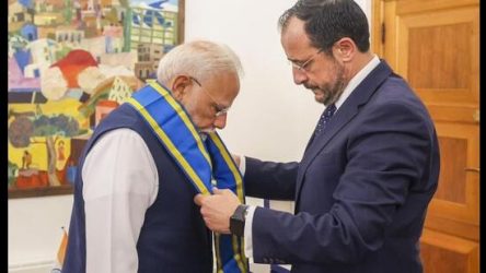 modi cyprus award