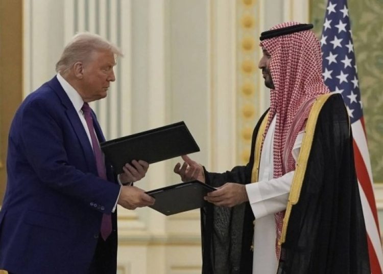 saudi Trump MBS signing
